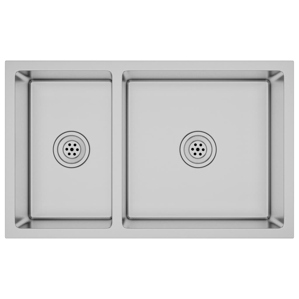 Lavello da Cucina in Acciaio Inossidabile - homemem39