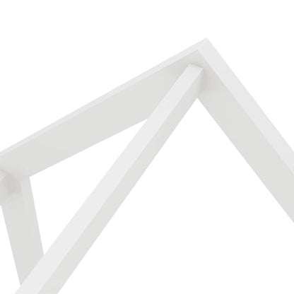 Giroletto per Bambini Cassetto Bianco in Pino Massello 70x140cm - homemem39