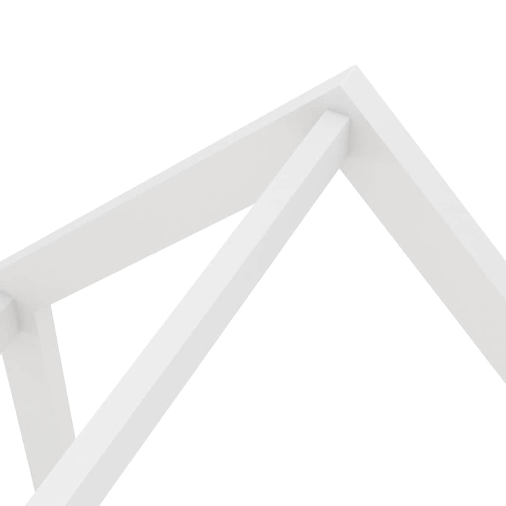 Giroletto Bambini con Cassetti Bianco Pino Massello 90x200 cm - homemem39