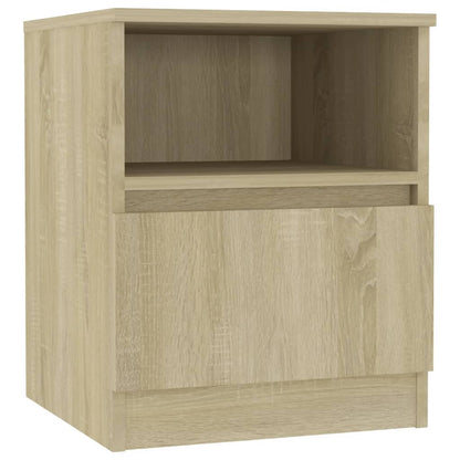 Comodino Rovere Sonoma 40x40x50 cm in Legno Multistrato - homemem39