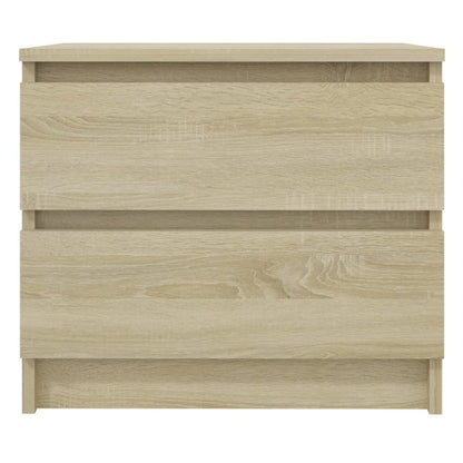 Comodino Rovere Sonoma 50x39x43,5 cm in Legno Multistrato - homemem39