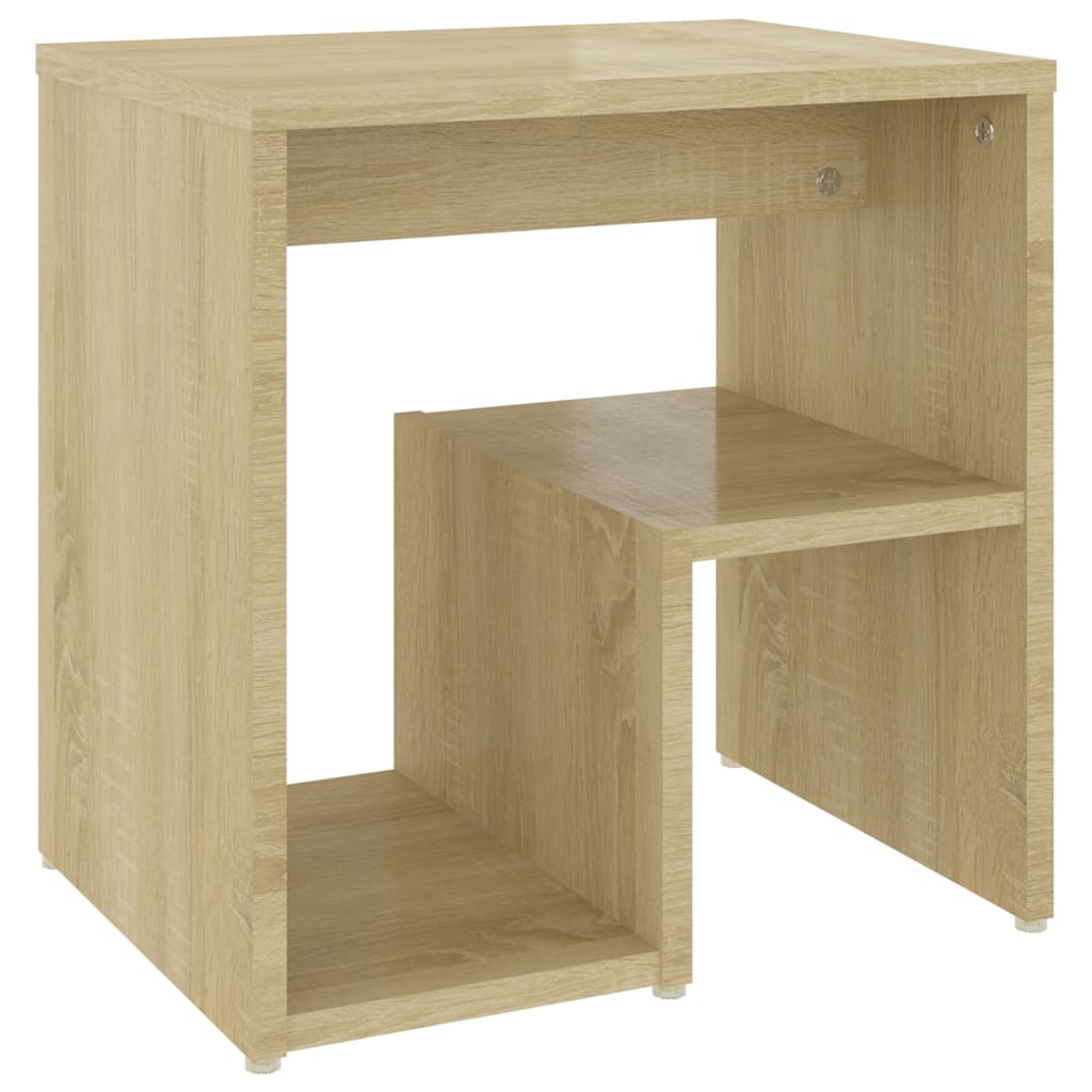 Comodino Rovere Sonoma 40x30x40 cm in Legno Multistrato - homemem39