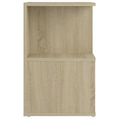 Comodino Rovere Sonoma 35x35x55 cm in Legno Multistrato - homemem39
