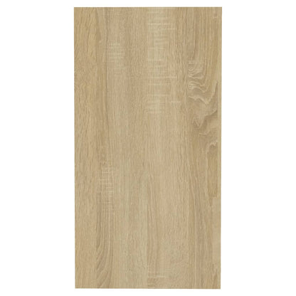 Tavolino Rovere Sonoma 50x26x50 cm in Legno Multistrato - homemem39