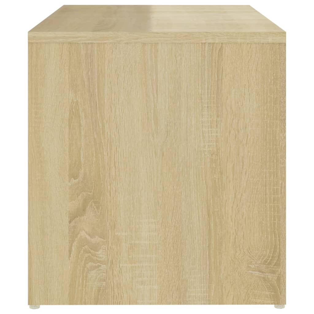 Tavolino Rovere Sonoma 59x36x38 cm in Legno Multistrato - homemem39