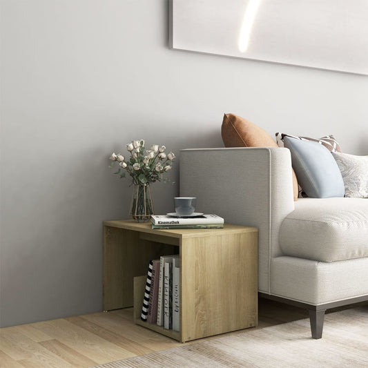 Tavolino Rovere Sonoma 59x36x38 cm in Legno Multistrato | homemem39