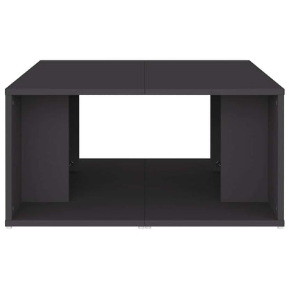 Tavolini da Salotto 4 pz Grigi 33x33x33 cm in Multistrato