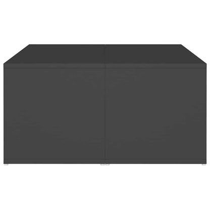 Tavolini da Salotto 4 pz Grigi 33x33x33 cm in Multistrato