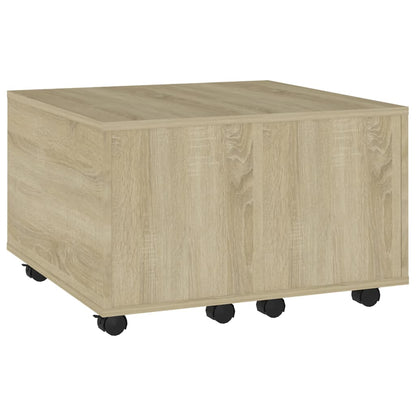 Tavolino da Salotto Rovere Sonoma 60x60x38 cm Legno Multistrato | homemem39