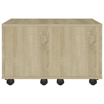 Tavolino da Salotto Rovere Sonoma 60x60x38 cm Legno Multistrato | homemem39