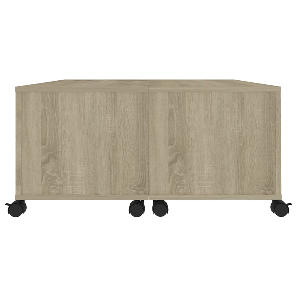 Tavolino da Salotto Rovere Sonoma 75x75x38 cm Legno Multistrato | homemem39