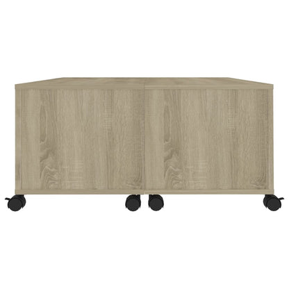 Tavolino da Salotto Rovere Sonoma 75x75x38 cm Legno Multistrato | homemem39