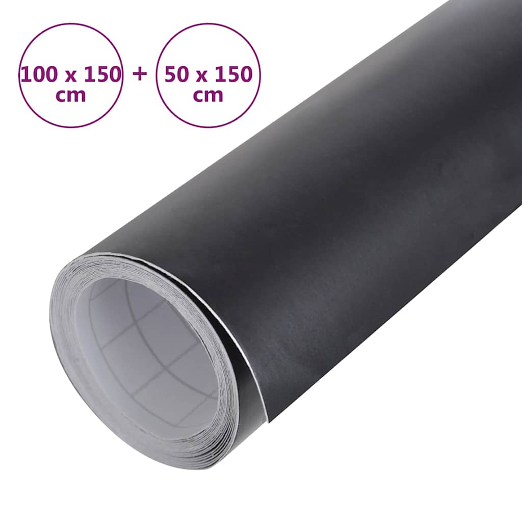 Pellicole per Auto 2pz Nero Opaco 100x150cm + 50x150cm | homemem39