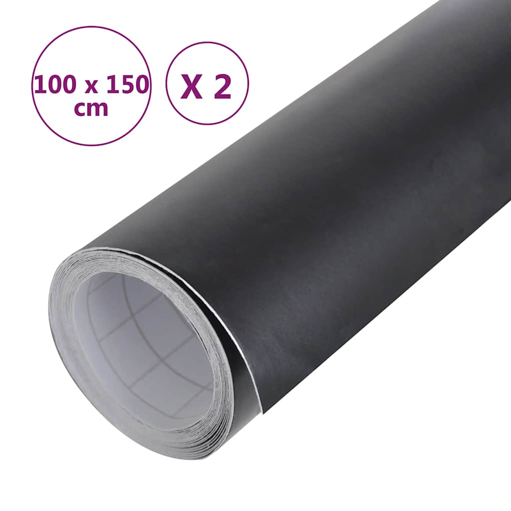 Pellicole per Auto 2pz Nero Opaco 100x150cm | homemem39
