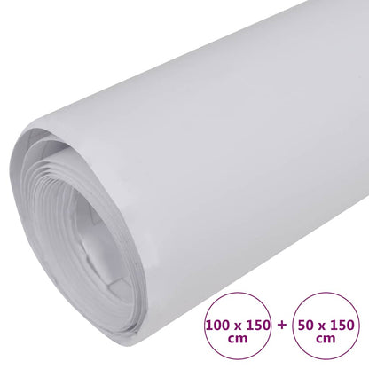 Pellicole per Auto 2pz Bianco Opaco 100x150cm + 50x150cm | homemem39
