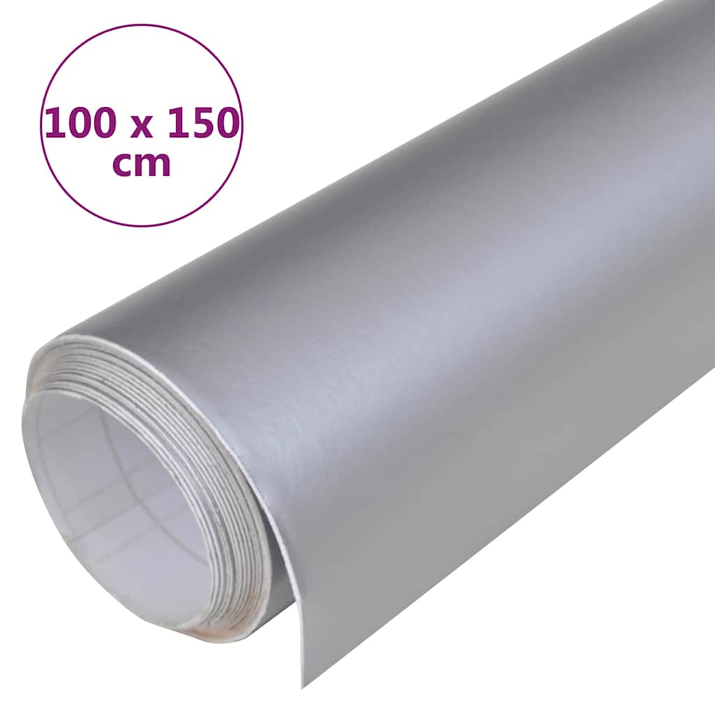Pellicola per Auto Opaca Argento 100x150 cm | homemem39