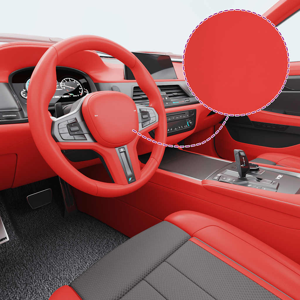 Pellicole per Auto 2pz Rosso Opaco 100x150cm | homemem39