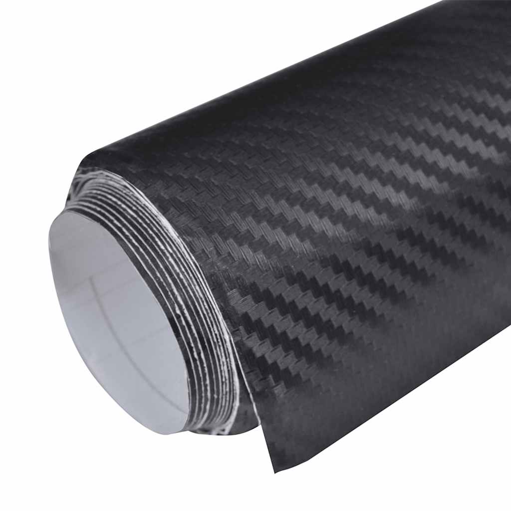 Pellicola per Auto 3D Nera 100x150 cm | homemem39