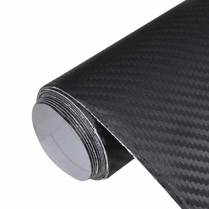 Pellicole per Auto 2 pz 3D Nero Opaco 100x150 cm+50x150 cm | homemem39