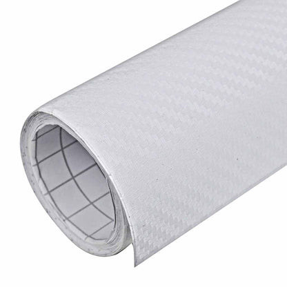 Pellicole per Auto 2 pz 3D Bianco 100x150 cm | homemem39