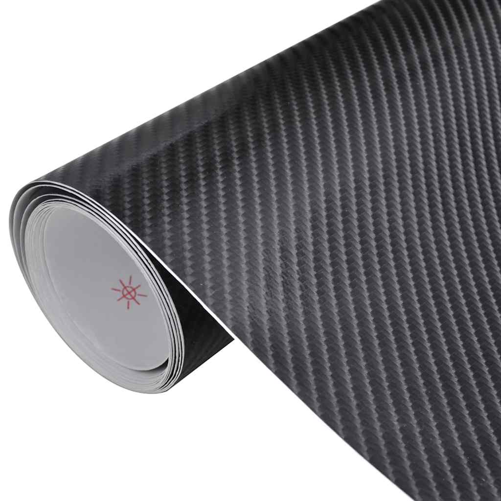 Pellicola per Auto 4D Nera 100x150 cm | homemem39