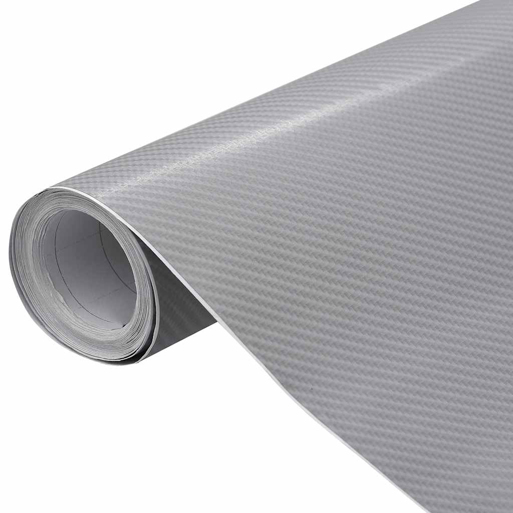 Pellicole per Auto 2 pz 4D Argento 100x150 cm+50x150 cm | homemem39