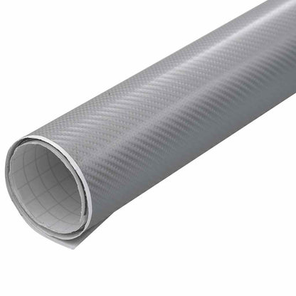 Pellicole per Auto 2 pz 4D Argento 100x150 cm+50x150 cm | homemem39