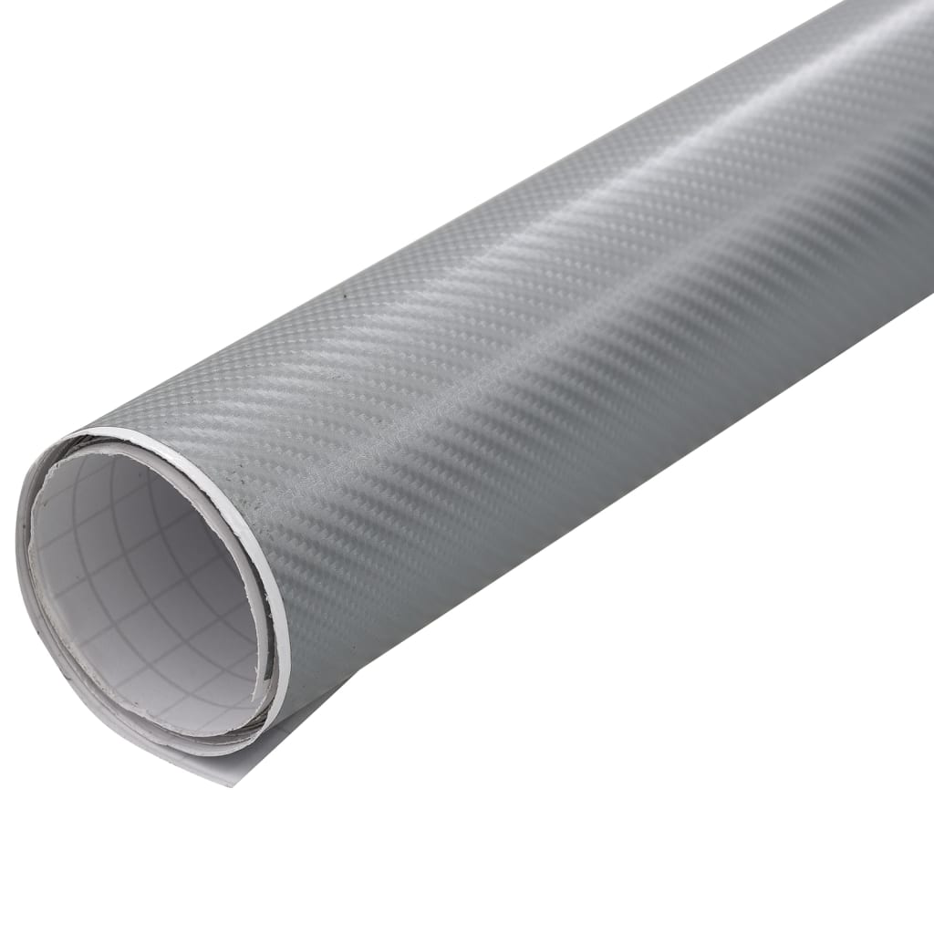 Pellicole per Auto 2 pz 4D Argento 100x150 cm | homemem39