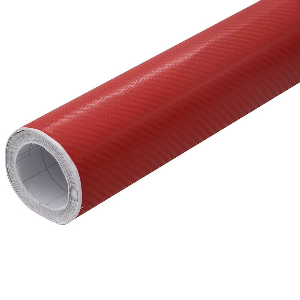 Pellicole per Auto 2 pz 4D Rosse 100x150 cm+50x150 cm | homemem39