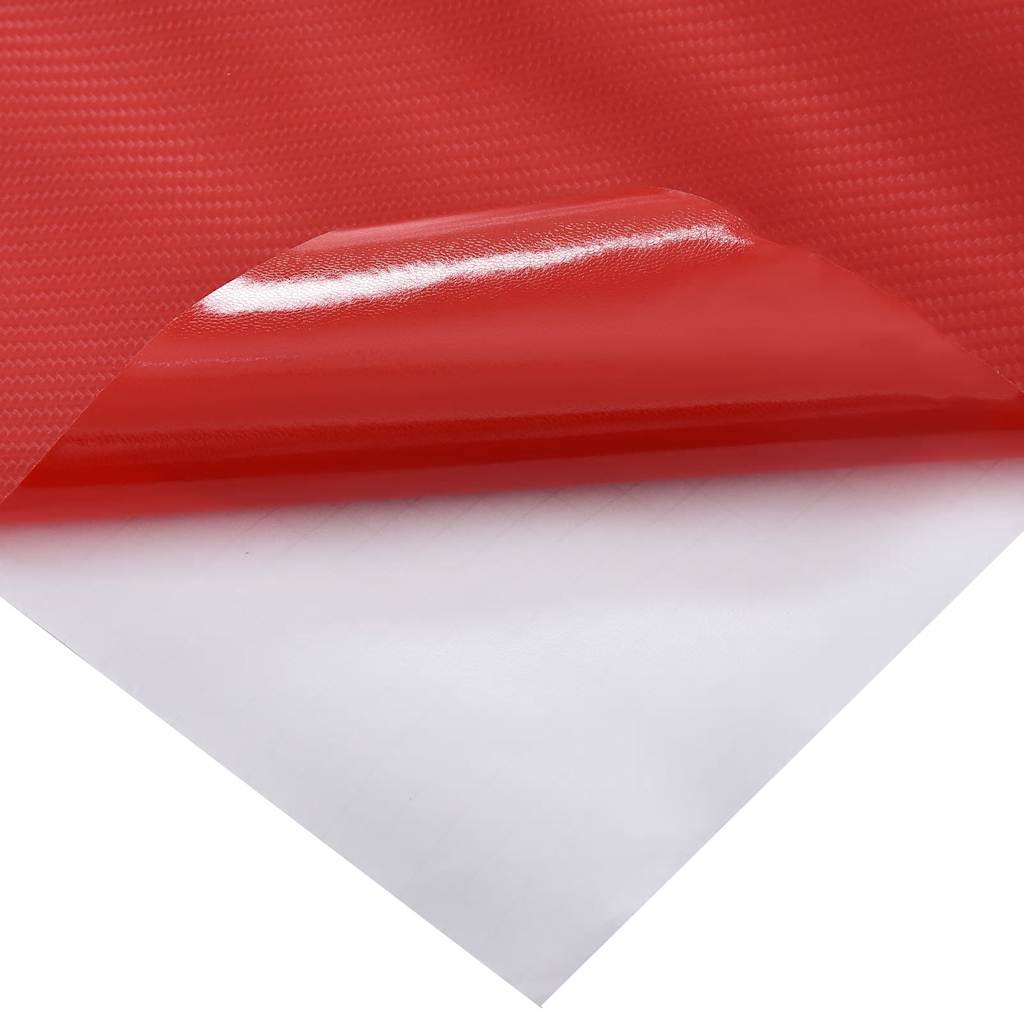 Pellicole per Auto 2 pz 4D Rosse 100x150 cm | homemem39