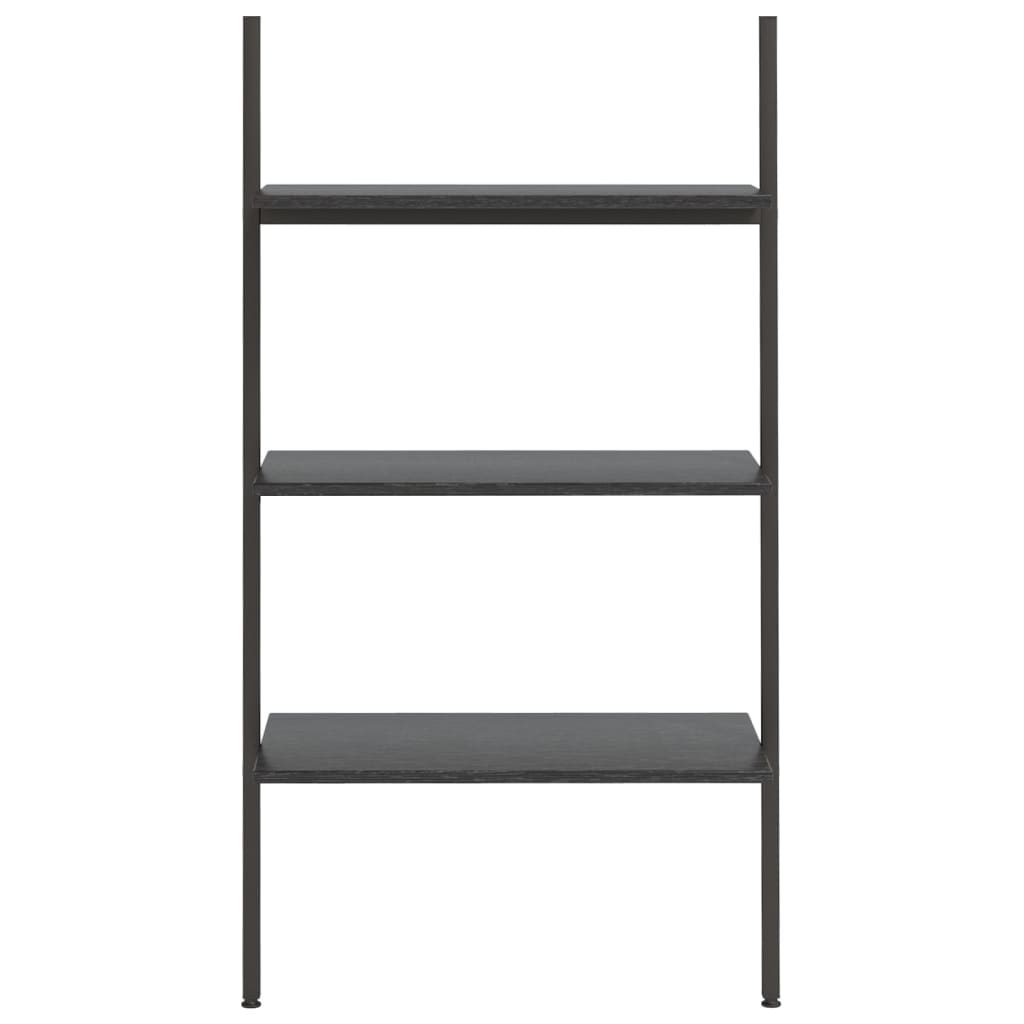 Scaffale Pendente a 3 Livelli Nero 64x34x116cm | homemem39
