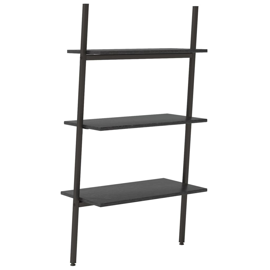 Scaffale Pendente a 3 Livelli Nero 64x34x116cm | homemem39