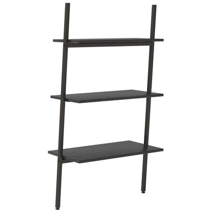 Scaffale Pendente a 3 Livelli Nero 64x34x116cm | homemem39