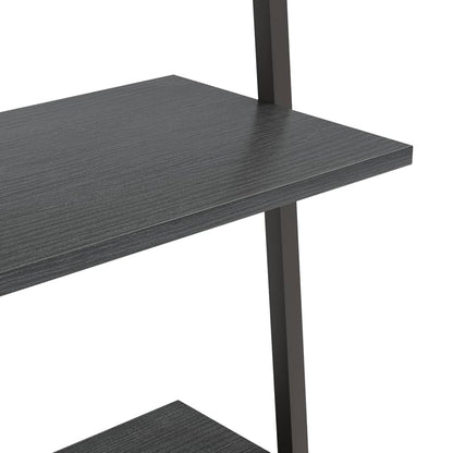 Scaffale Pendente a 3 Livelli Nero 64x34x116cm | homemem39