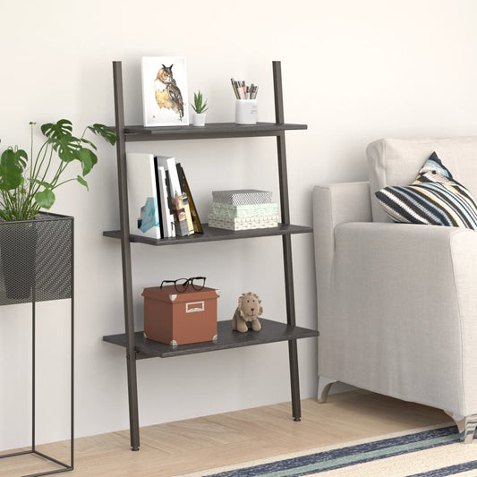 Scaffale Pendente a 3 Livelli Nero 64x34x116cm | homemem39