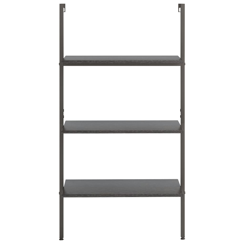 Scaffale Pendente a 3 Livelli Nero 64x35x120,5 cm | homemem39