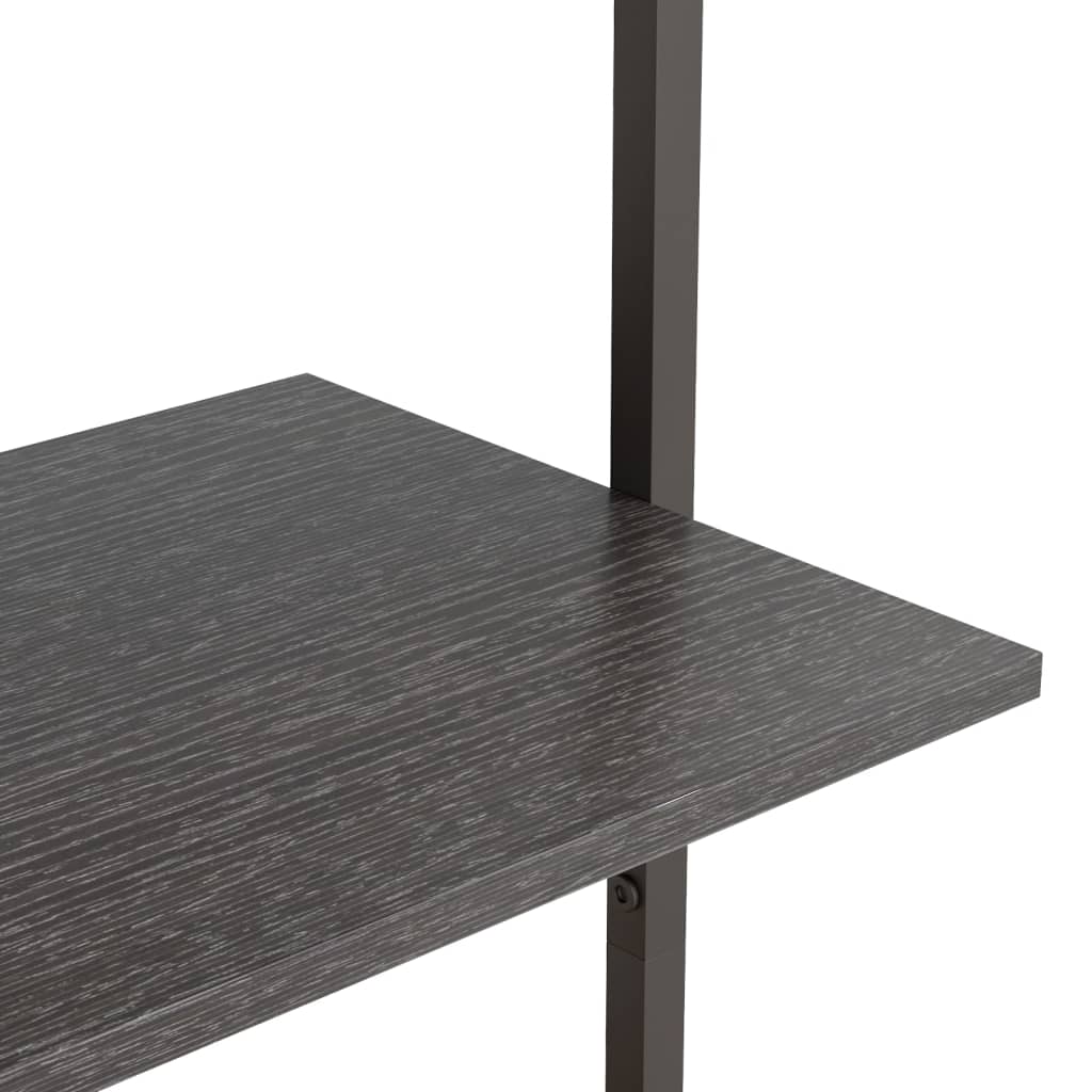 Scaffale Pendente a 3 Livelli Nero 64x35x120,5 cm | homemem39