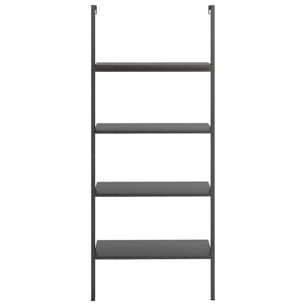 Scaffale Pendente a 4 Livelli Nero 64x35x152,5 cm | homemem39