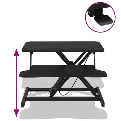 Banco da Lavoro Regolabile 60x40x(13-41,5)cm in Acciaio e Legno