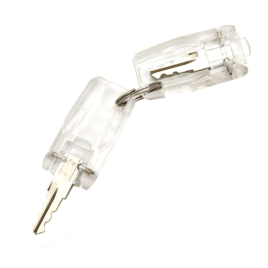 Schedario Mobile Bianco 39x45x67 cm in Acciaio - homemem39