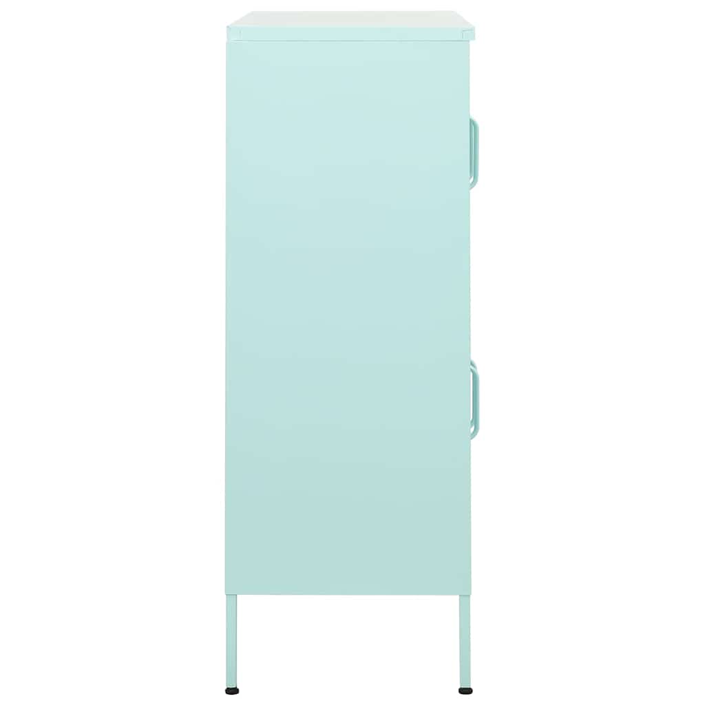 Armadietto Menta 80x35x101,5 cm in Acciaio