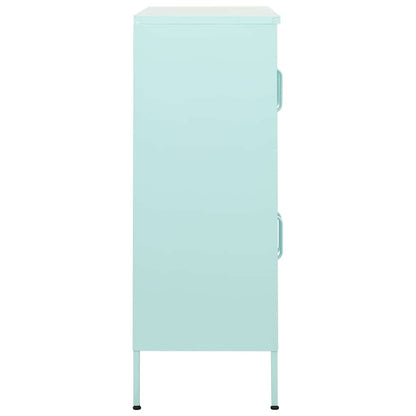 Armadietto Menta 80x35x101,5 cm in Acciaio