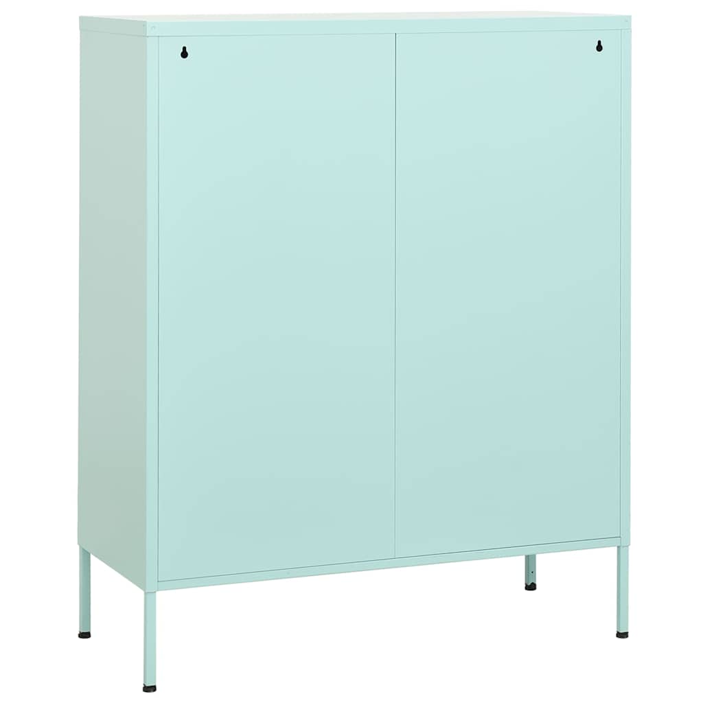 Armadietto Menta 80x35x101,5 cm in Acciaio