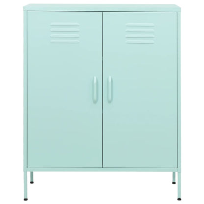 Armadietto Menta 80x35x101,5 cm in Acciaio - homemem39