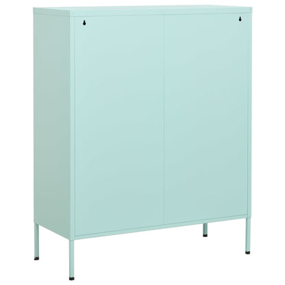 Armadietto Menta 80x35x101,5 cm in Acciaio | homemem39