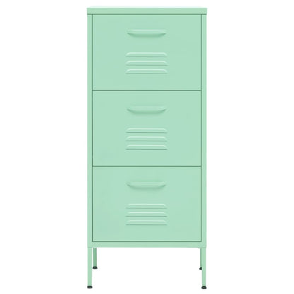 Armadietto Menta 42,5x35x101,5 cm in Acciaio | homemem39