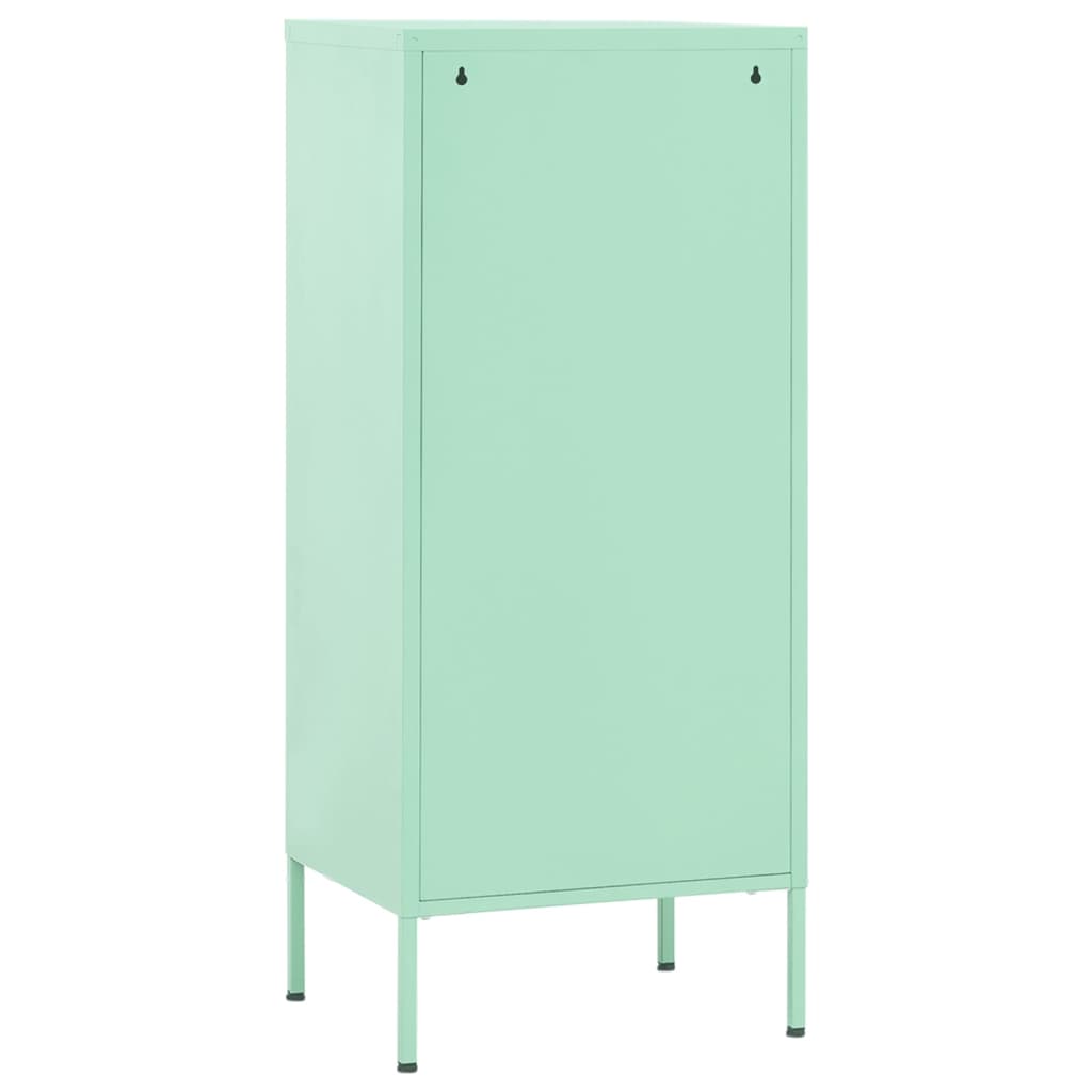 Armadietto Menta 42,5x35x101,5 cm in Acciaio | homemem39