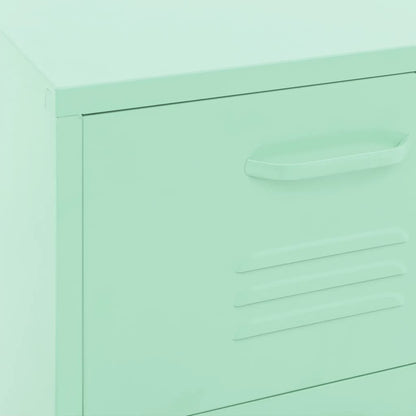 Armadietto Menta 42,5x35x101,5 cm in Acciaio | homemem39
