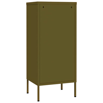 Armadietto Verde Oliva 42,5x35x101,5 cm in Acciaio | homemem39