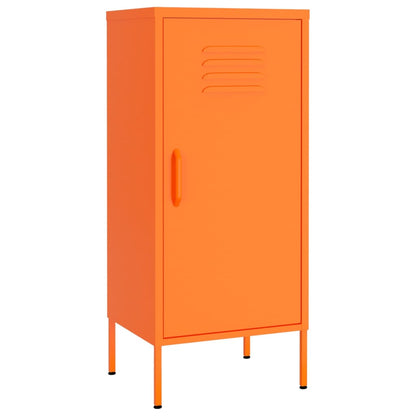 Armadietto Arancione 42,5x35x101,5 cm in Acciaio | homemem39